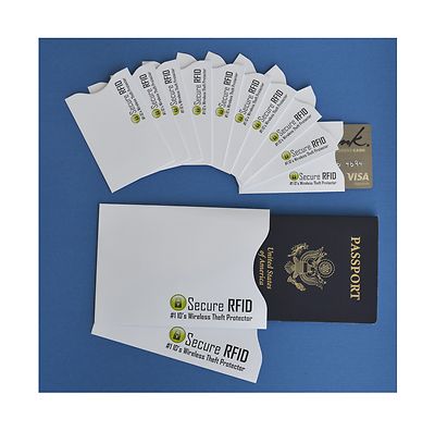 RFID Blocking High Quality Sleeves for Credit Card & Passport ID Protection | eBay RFID Blocking High Quality Sleeves for Credit Card & Passport ID Protection | eBay