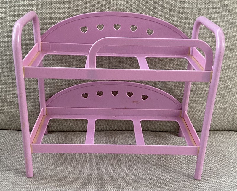 VINTAGE LOVEE DOLL & TOY CO. 9” Doll Purple Bunk Bed 1998 Replacement