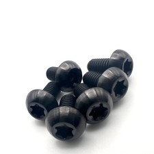 Trail Arc Titanium MTB Brake Rotor Bolt 2 Wheel Kit for 6-Bolt Brake Rotor