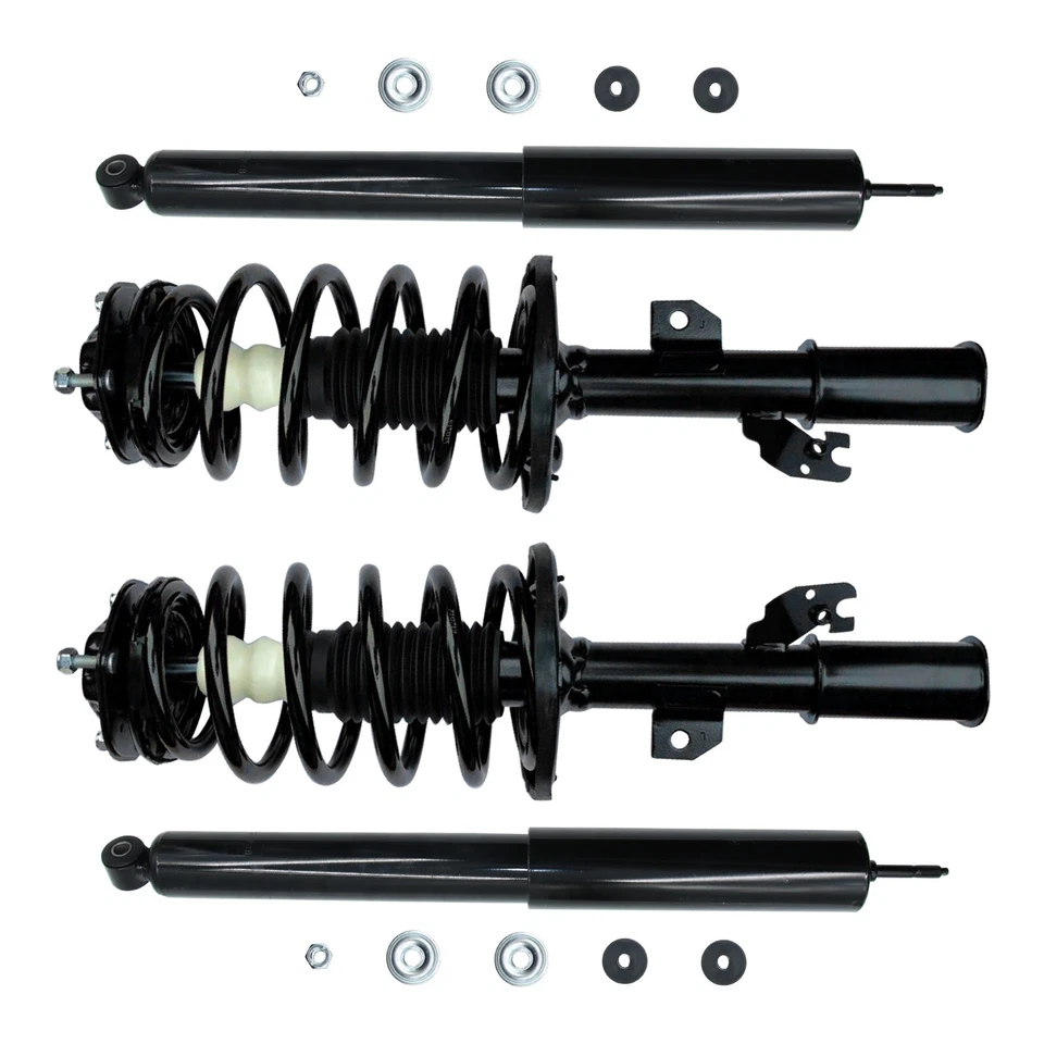 Front Coil Spring Struts&Rear Shocks for 2005-2010 Toyota Sienna Foto 2 de 4