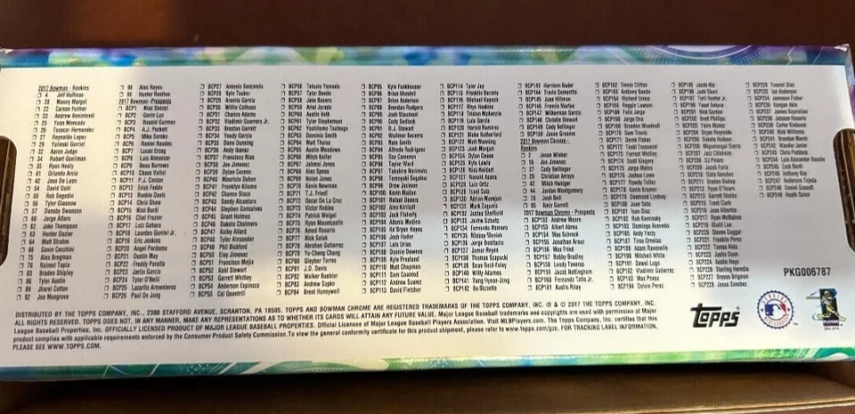 2017 Bowman Chrome Mini Prospects  – pick your card - FREE SHIPPING - Image 3 of 3