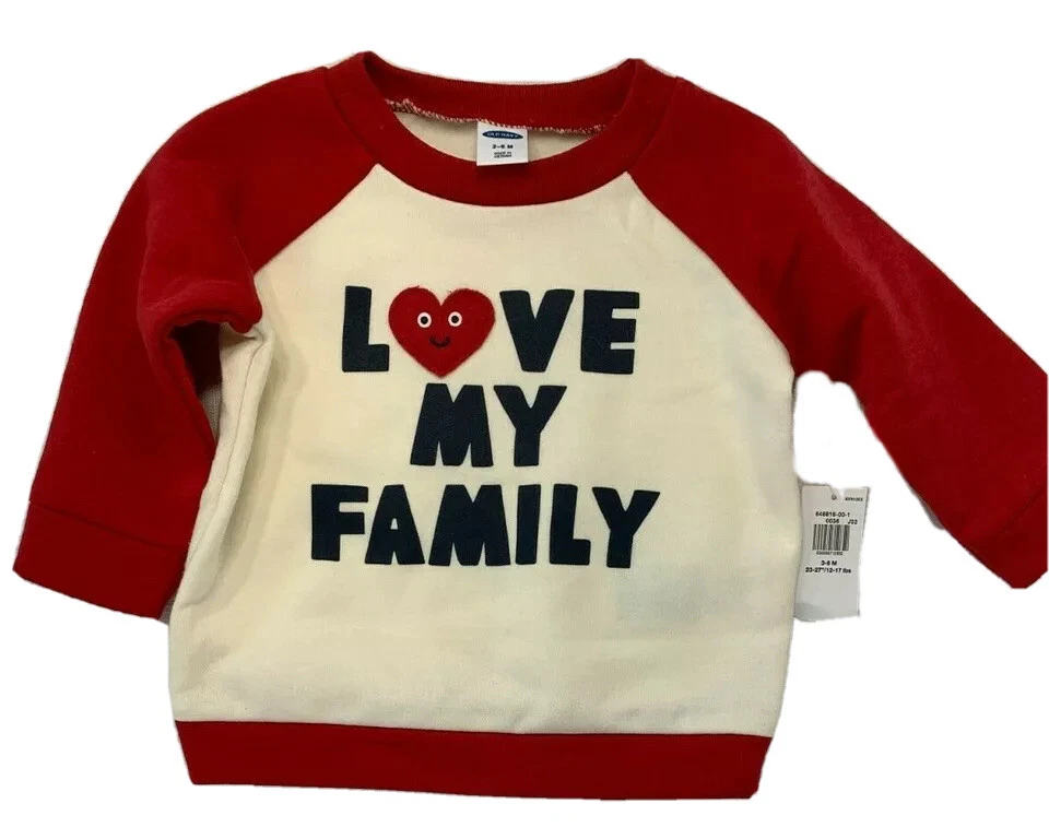 Old navy heart sweatshirt sale