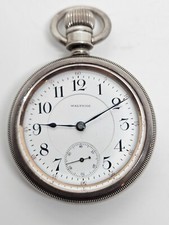 Antique WALTHAM 1883 Appleton Tracy Coin Silver Victorian Gents Pocket Watch 18s