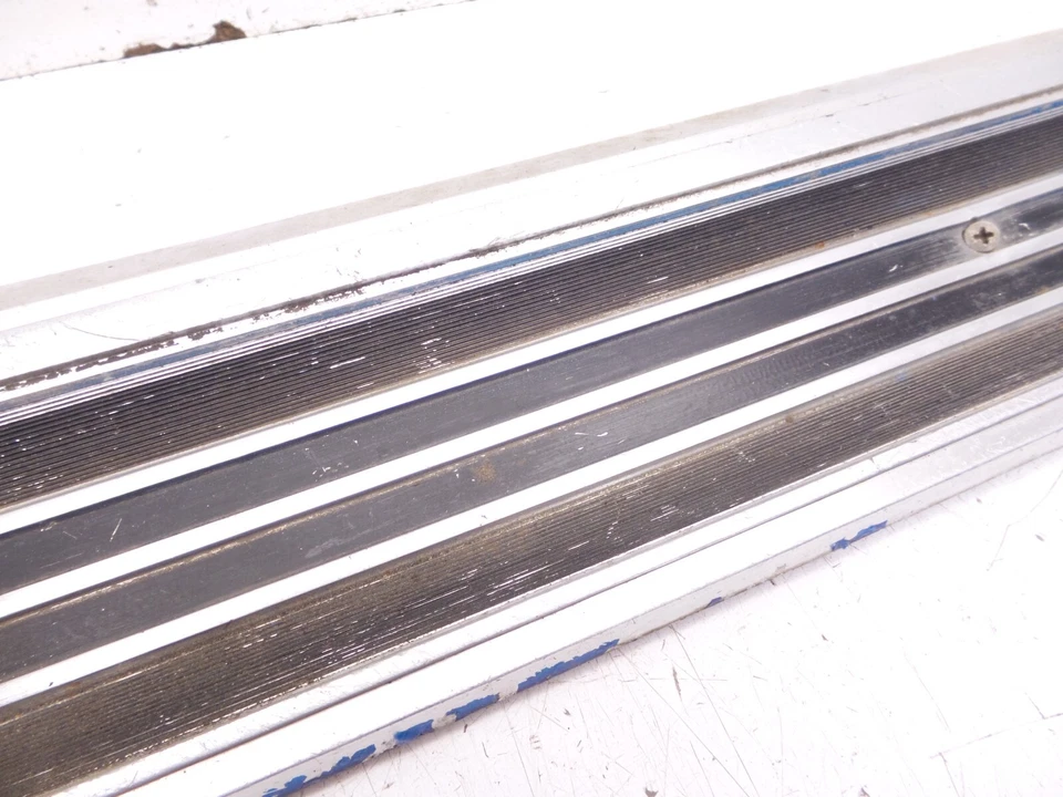 Dented 68-77 Chevrolet C3 Corvette Door Sill Plates Plate Original GM Pair - Image 4 of 4