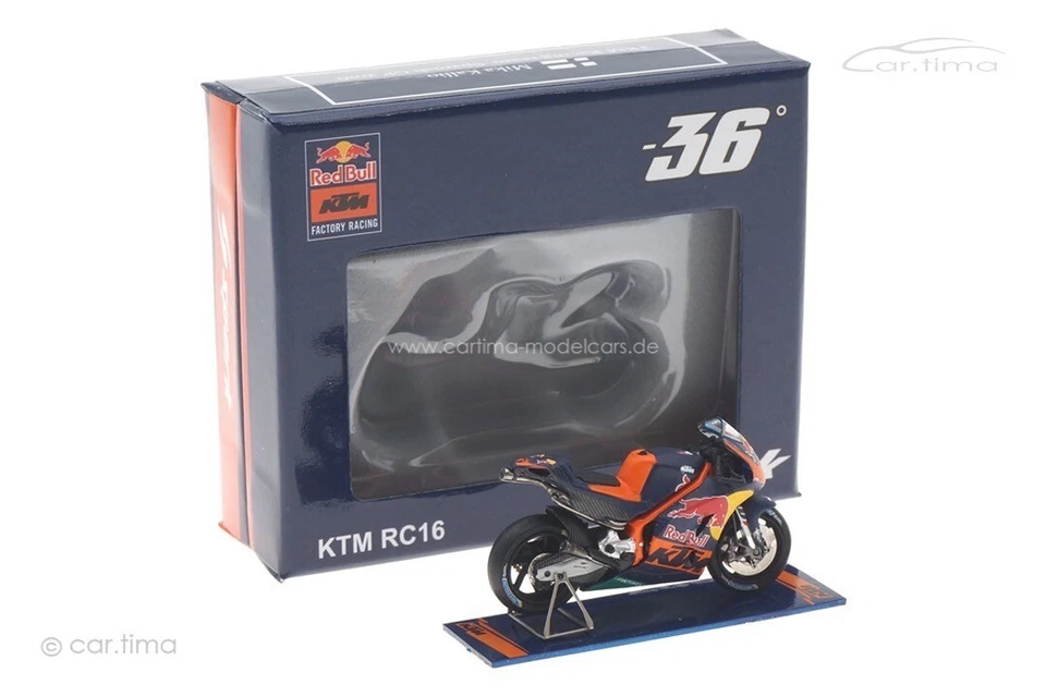 KTM RC16 GP Valencia 2016 Mika Kallio Spark 1:43 M43030 - Bild 2 von 2
