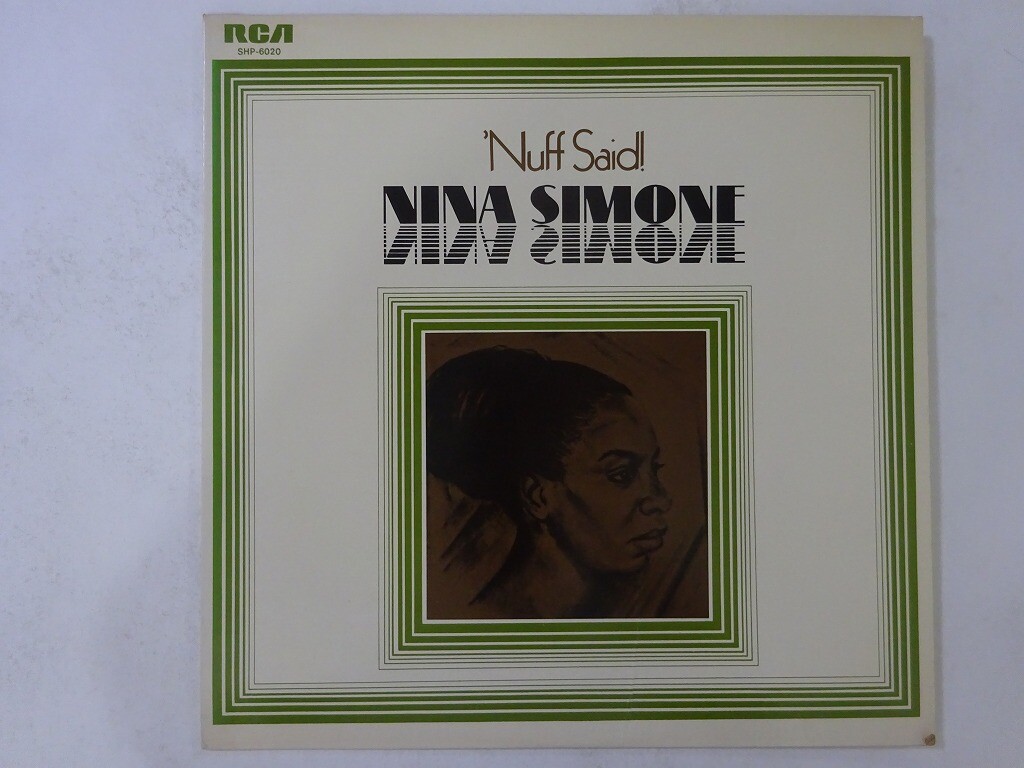 Nina Simone Nuff Said! RCA SHP-6020 Japan VINYL LP | eBay