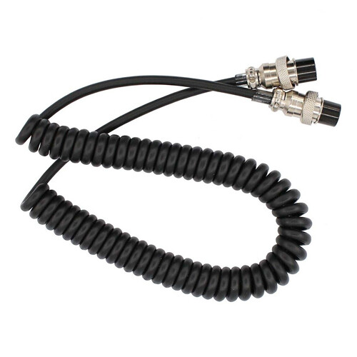 Adattatore Microfono Modulare 8 Pin Rotondo A 8 Pin RJ45, Equivalente Alinco EDS-8. TechnoFix UK.