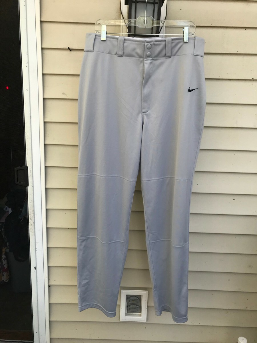 Nike Core Dri-FIT Adult Baseball Pant 615282 052 Men's GRAY Size