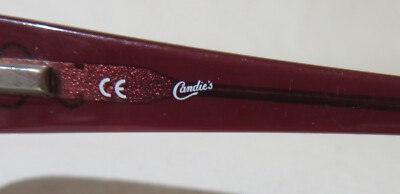 Candies, Elisa Eyeglass frame 51-15-135 Burgundy Plastic  display picture 1