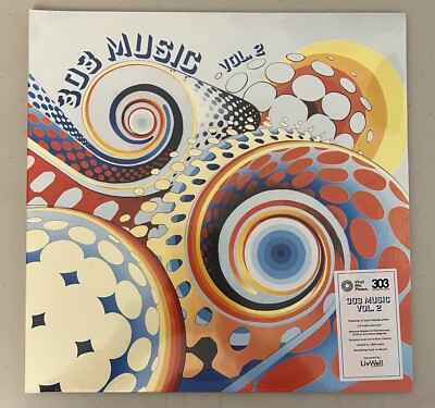 303 Music Volume Three Numbered, Blue Splatter Vinyl Brand New Vinyl Me Please