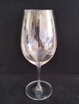 One (1) Clauss Josef Riedel Crystal Riesling Wine Glass 9-3/8''H Signed