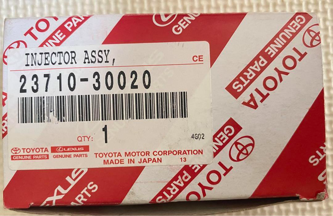 TOYOTA 23710-30020 Genuine Dyna Hiace Hilux Injector Assy Exhaust