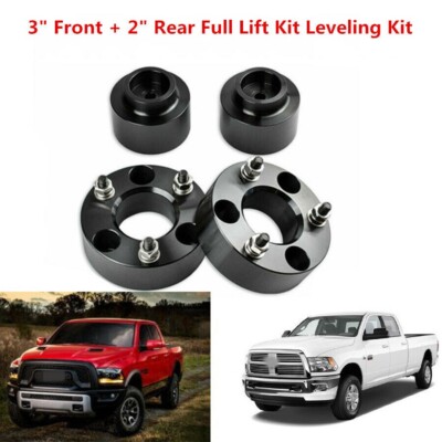 3'' Front 2'' Rear PRO FORCE Level Lift Kit Fit For 2009-2020 Dodge Ram 1500 4WD