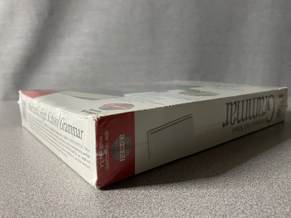 Multimedia High School Grammar (PC 1995 Pro One 2 Disc) Vintage Windows Software - Image 4 of 4