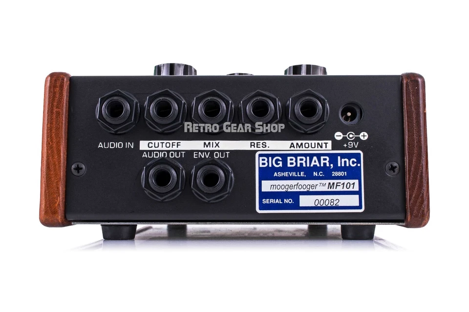 Moog Moogerfooger MF-101 Lowpass Filter Effect Pedal Big Briar signed vintage - Image 3 of 4