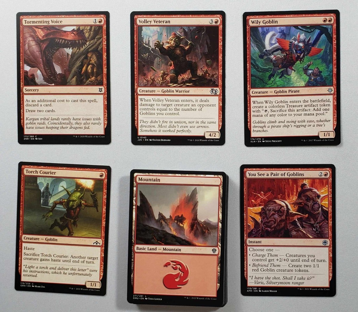 MTG Commander Krenko Mob Boss EDH Goblin Deck with Rares | eBay