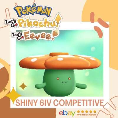Vileplume Shiny   Pokemon Let s Go Pikachu Eevee Battle 6 IV Competitive