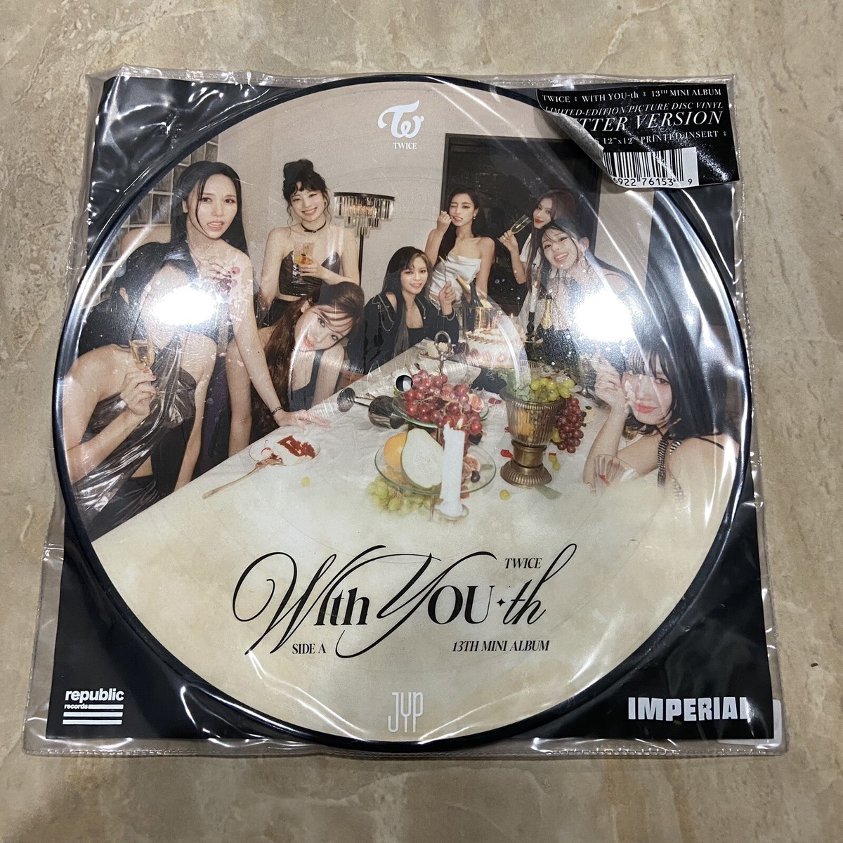 TWICE - With YOU-th (Vinyl) (Limited Edition Picture Disc) GLITTER