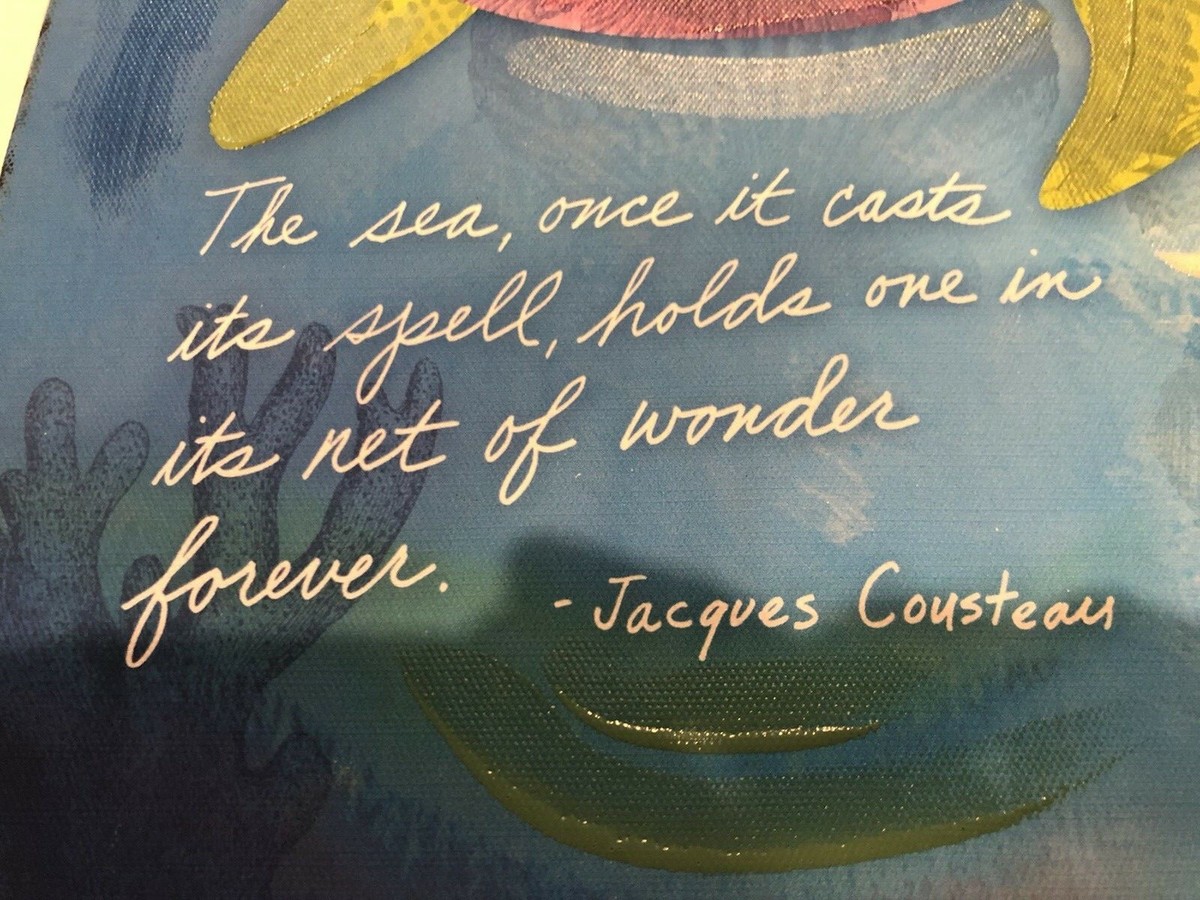 Jacques Cousteau Quote Jacques Yves Cousteau Quote: No Aquarium, No