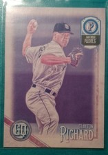 2018 TOPPS GYPSY QUEEN MEGA BOX PURPLE CLAYTON RICHARD #142 SAN DIEGO PADRES SD
