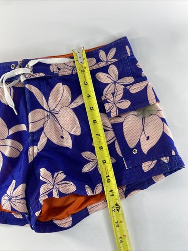 ROXY HIBISCUS FLORAL PATTERN Women’s Board Shorts Swim Trunks 30 W Tag READ DESC - Picture 9 of 9