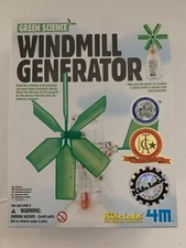GREEN SCIENCE WINDMILL GENERATOR KIDS EDUCATIONAL SCIENCE KIT