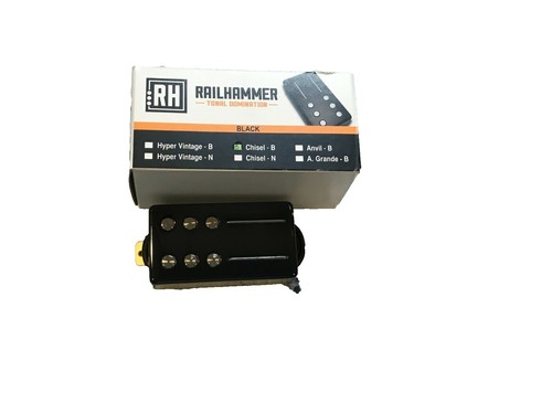 Railhammer Chisel Bridge Black Humbucker Guitar Pickup | eBay