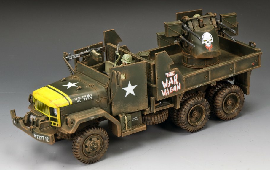 VN108-2 M35A1 Gun Truck (The War Wagon) King & Country VN108-2 M35A1 Gun Truck (The War Wagon) King & Country