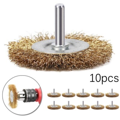 Paint Remover Cleaning Wire Wheel Brush Antirust Exclusive For Electric Grinding