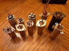 VINTAGE ELECTROLYTIC METAL CAN CAPACITOR LOT ...