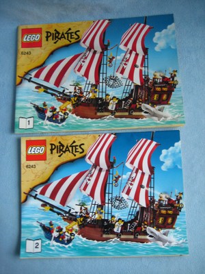 Lego Anleitung Bauanleitung Aus 6243 Piratenschiff