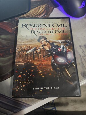 Resident Evil: The Final Chapter DVD