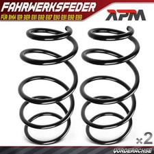 2x Federn Fahrwerksfeder Vorderachse für BMW 1er 3er E81 E82 E87 E90 E91 E92 E93