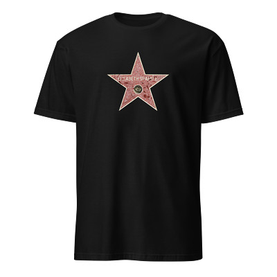 The Substance Elisabeth Sparkle Hollywood Star Black Gray White T-Shirt Sz S-3XL