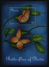 Nevis 2001 - Mi-Nr. Block 192 ** - MNH - Schmetterlinge / Butterflies