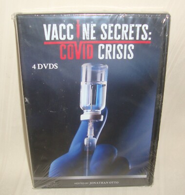 Vaccine Secrets: COVID CRISIS DVD 4-Disc Set Brand NEW & SEALED Jonathan Otto