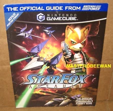 Star Fox Assault Official Guide Book by Nintendo Power Gamecube New + Poster