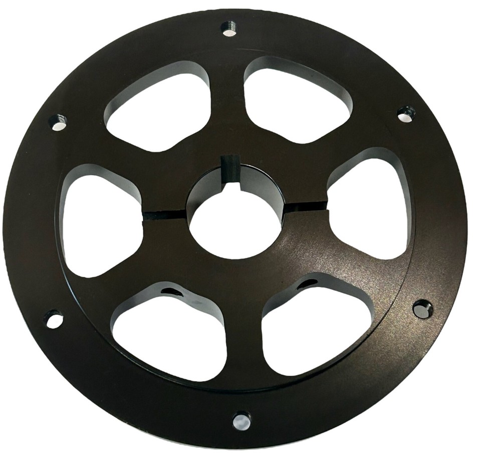 Go Kart & Mini Bike Racing Sprocket Hub for 1 1/4 Inch Axles. Black