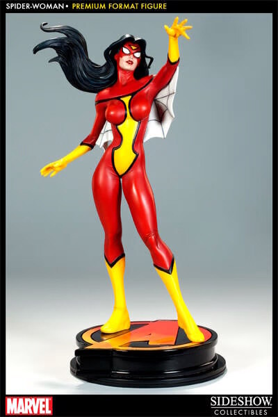 Spider woman スタチュー Sideshow SPIDER WOMAN Premium Format Figure Limited Edition Sealed