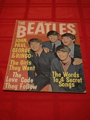 The Beatles Personality Annual V 1 No 1  Country Wide 1964 Photos Articles Music
