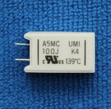 5pcs A5MC 10ΩJ UMI Non-inductive cement resistor 139*c 10ohm 10ΩJ