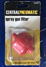 Disposable Inline Spray Gun Filter. 1/4  -Keep moisture oil out of your paint.