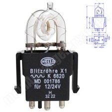 Hella Xenon Blitzröhre Xenonröhre X1 12V / 24V - 25W - 8GS 859 634-011