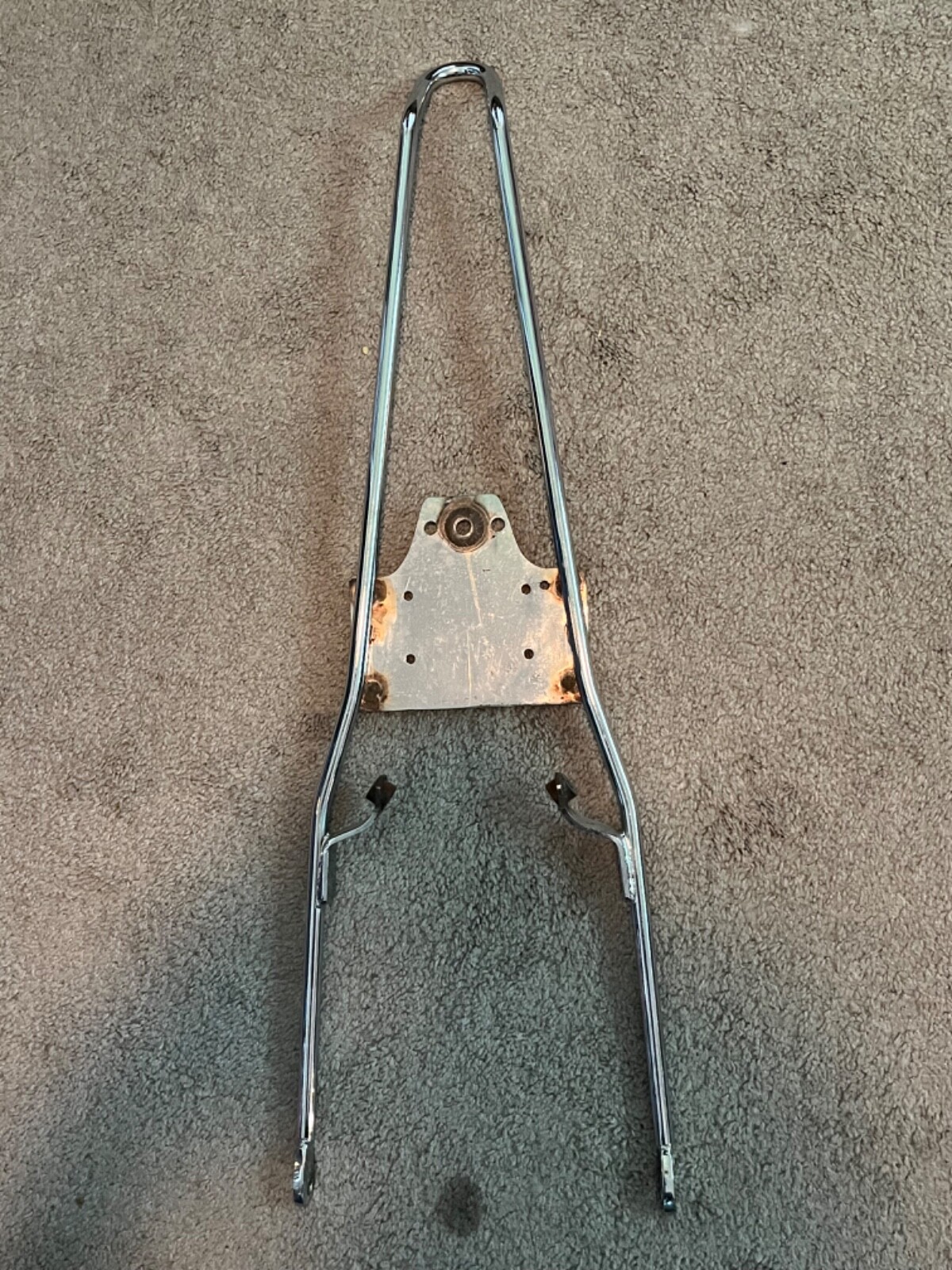 Hardtail rigid frame sissy bar eBay