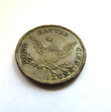 DODD HATTER CINCINNATI OHIO HARD TIMES TOKEN