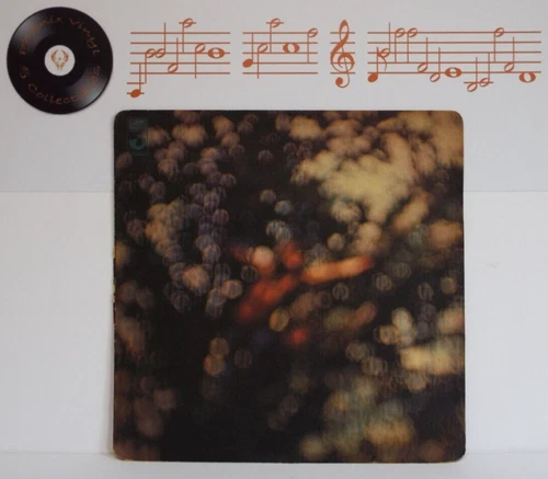 Pink Floyd Obscured By Clouds Vinyl LP A2 B2 Pressing Textured Sleeve - VG+