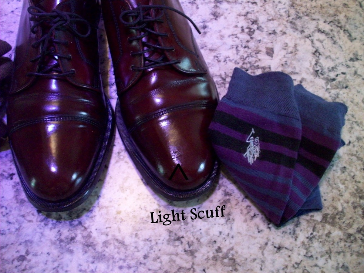 Cole Haan Cap Toe Oxford Dress Shoes Men’s 10 Burgundy Brown Leather Lace Up COLE HAAN MEN main image 4