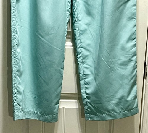 KORET Sport Pants Petite Womens Large Turquoise Drawstring Pull On Elastic Waist - Picture 3 of 16