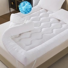 5 Inch Memory Foam Mattress Topper Queen Size, Breathable Memory Foam Bed T...