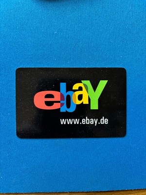 phone card with eBay logo mini